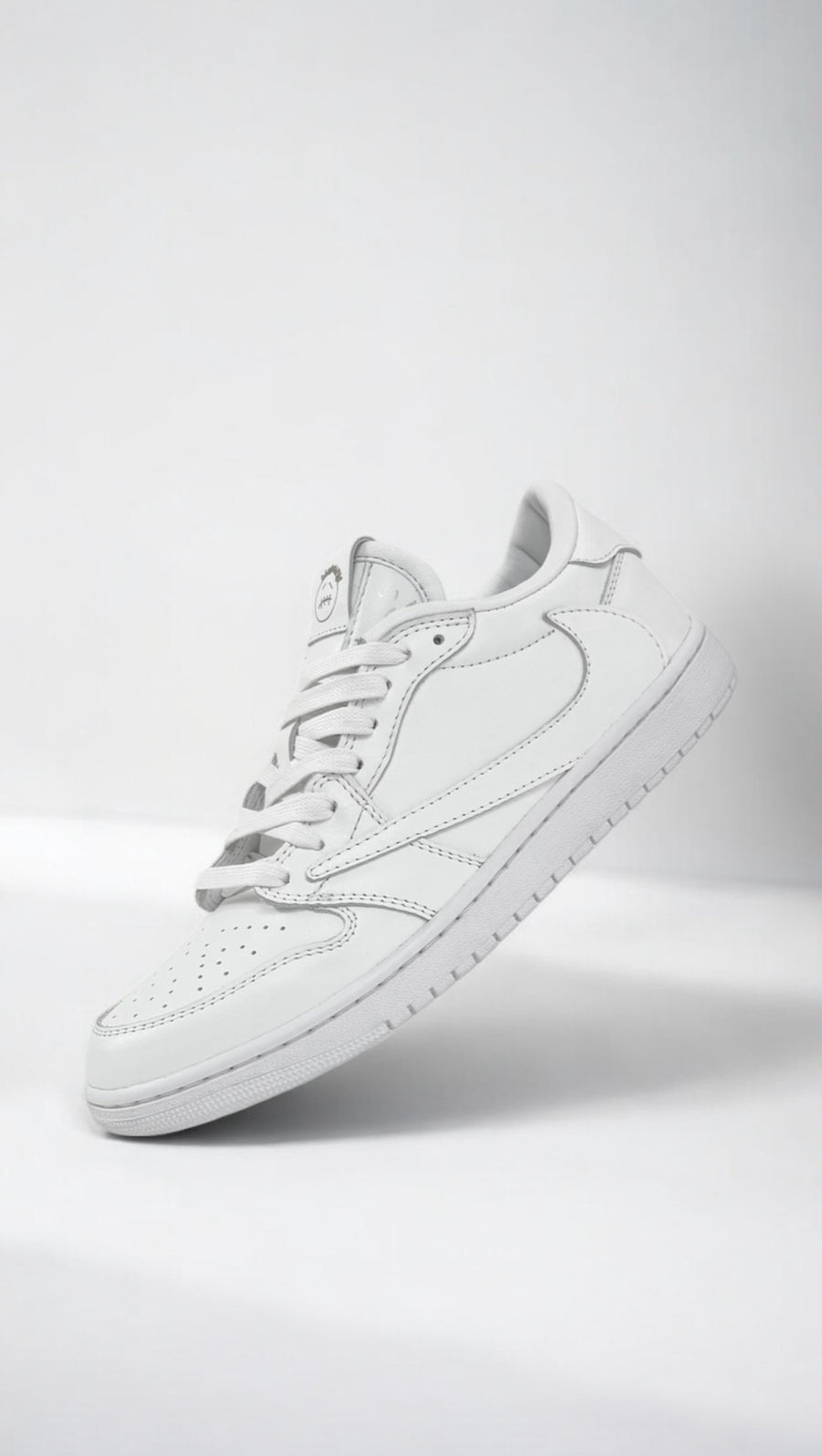 Customs AJ1 TS low triple white