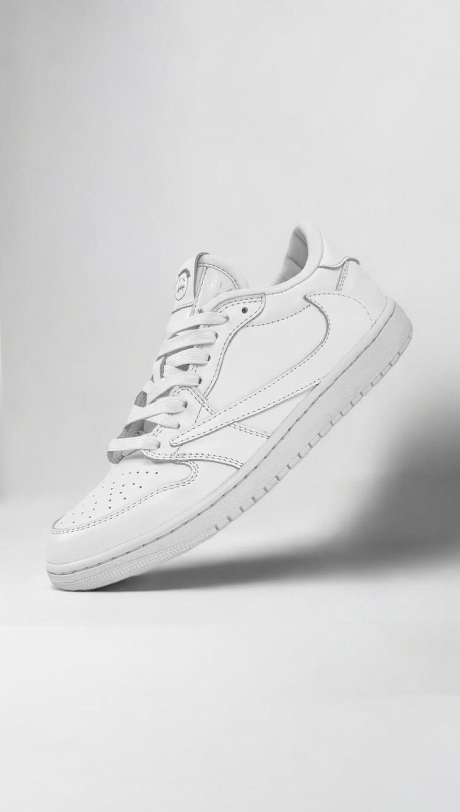 Customs AJ1 TS low triple white