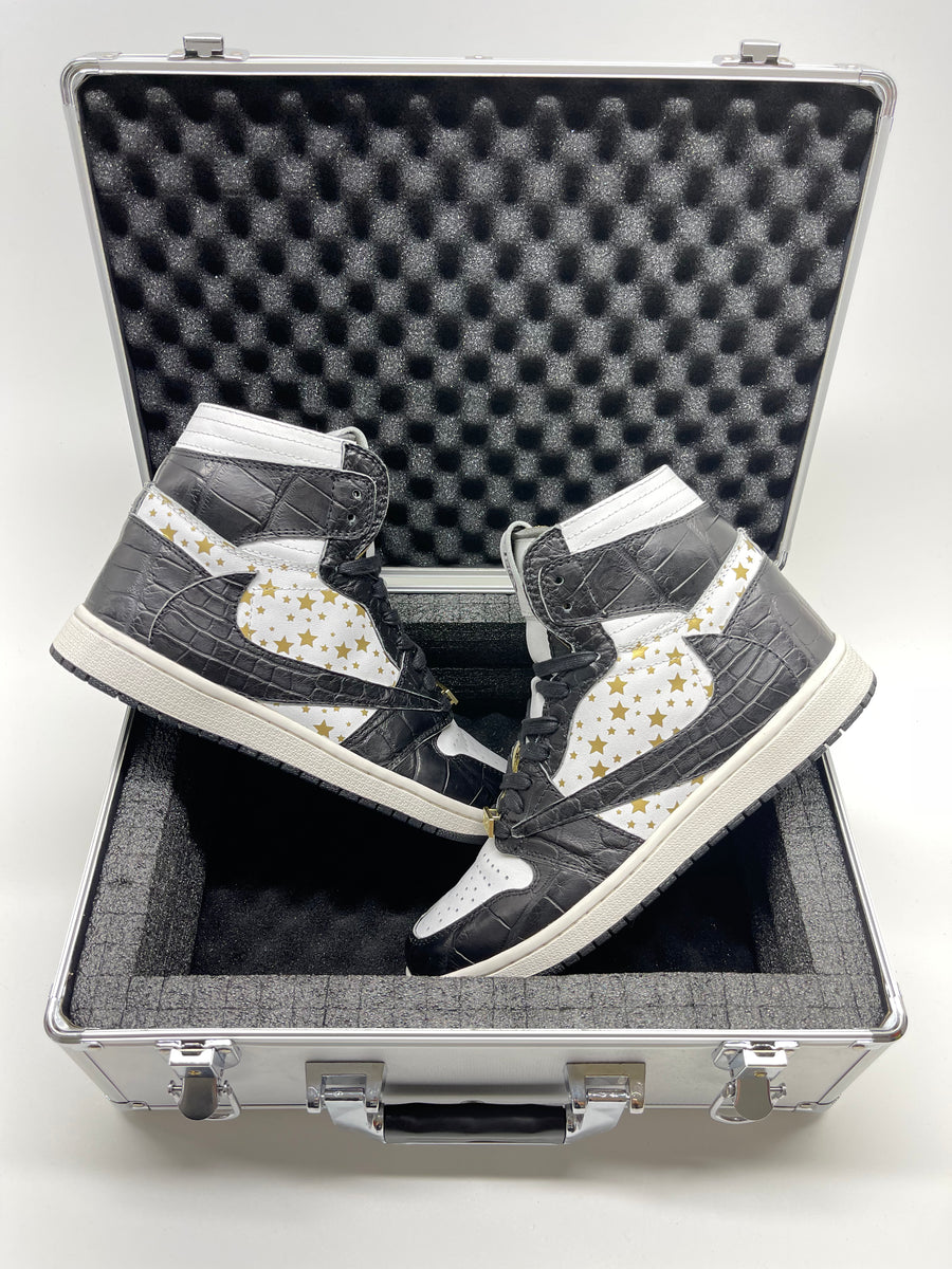 Jordan 1 Retro High OG Defiant “Couture” x Supreme Custom Sneakers